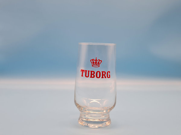 Tuborg Beer altes Bierglas Bier Glas Becher für Sammler