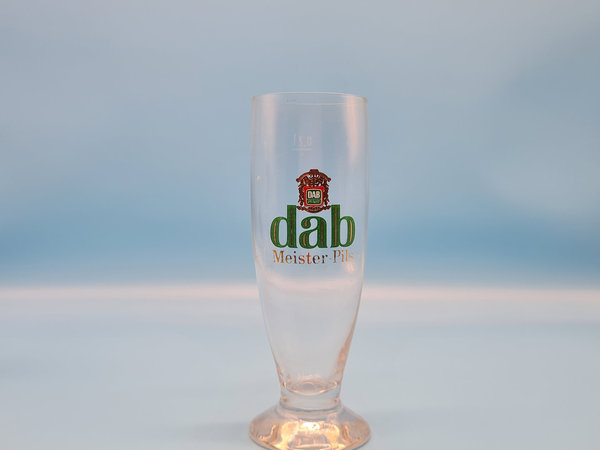 DAB Brauerei Dortmund 0,2l altes Bierglas Bier Glas Becher