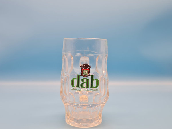 DAB Brauerei Bierkrug 0,4l altes Bierglas Bier Glas Becher