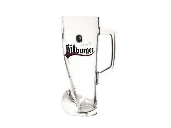 Bitburger Bier Glas alkoholfrei Bierkrug Bierglas DFB Nationalmannschaft Krug