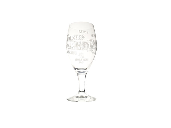Holsten Bier Glas 0,3l Bierglas Ritzenhoff Tulpe limitierte Edition Design 3