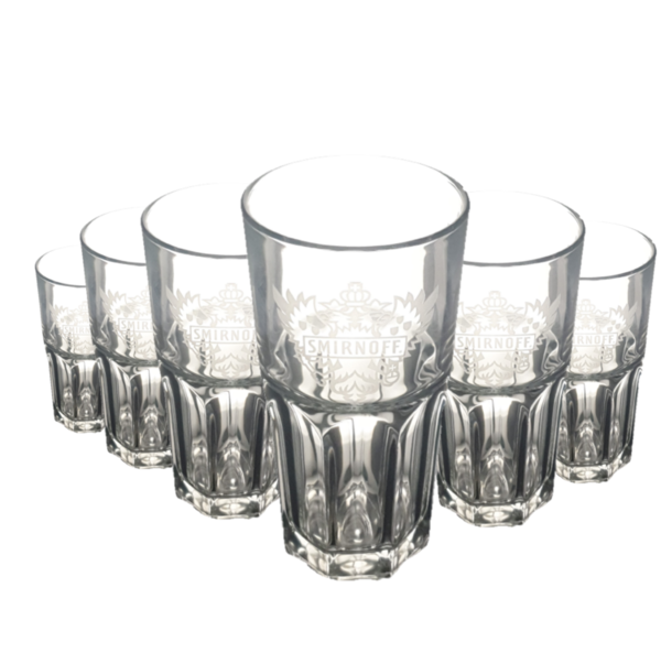 12x Smirnoff Longdrink Glas, Gläser, Cocktail, Longdrink 0,3 l