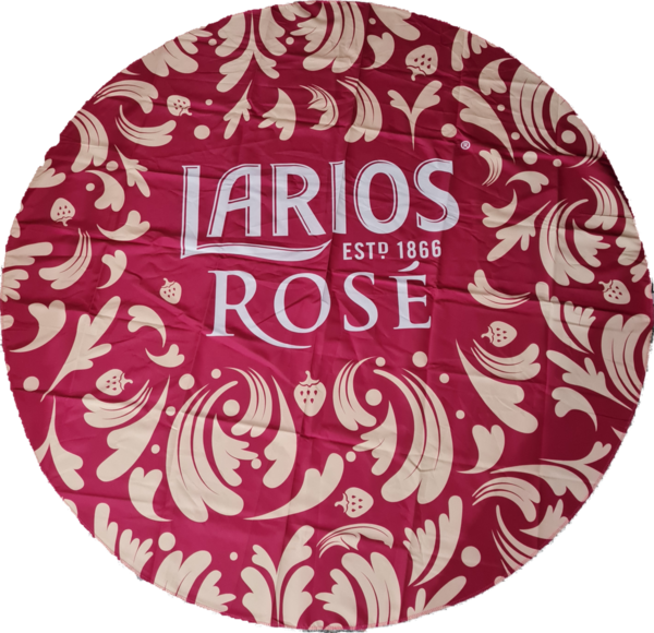 Larios Rose Gin Serviette Unterleger Tischdecke waschbar Stoff