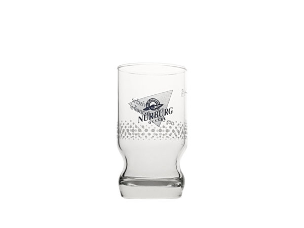Nürburg Wasser Glas 0,2l Trinkglas Gläser Design Becher