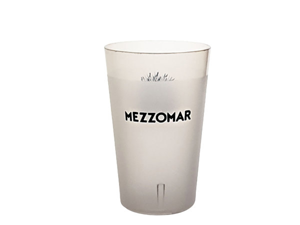 Mezzomar Cocktail Becher 0,3l Longdrink Trinkbecher Trinkglas aus Plastik