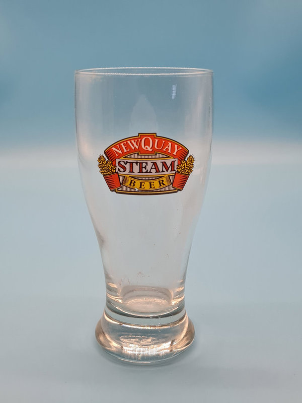 New Quay Steam Beer Brauerei Bierglas Bier Glas alt Pils