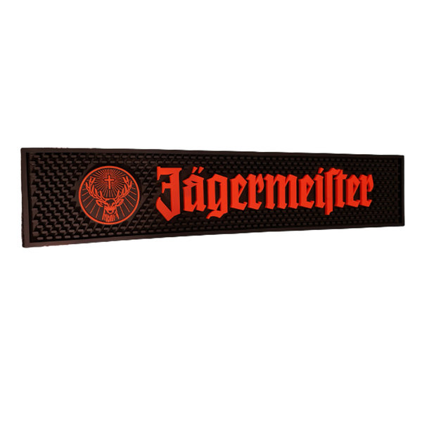 Jägermeister Likör Tropfmatte Gläserabtropfmatte Gläser Bar Matte Gummi lang