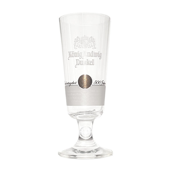König Ludwig Glas Bier Pokal 500 Jahre Bierglas Pils Gläser Bierpokal Tulpe