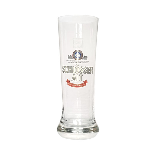 Schlösser Alt Bier Glas Bierglas 0,3l Glas Stange Pils Pilsbecher Gläser