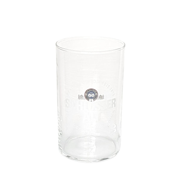 Schlösser Alt Becher 0,2l Bierglas Stange Glas Gläser Altbierglas Pilsglas Bier