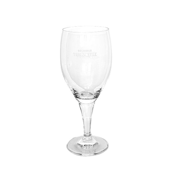 Bad Camberger Taunus Quelle Wasserglas Stielglas Glas Gläser Stiel Griffung